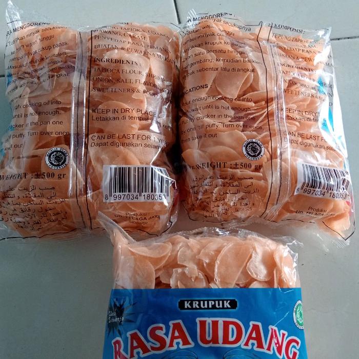 

krupuk rasa udang gurih satu kg