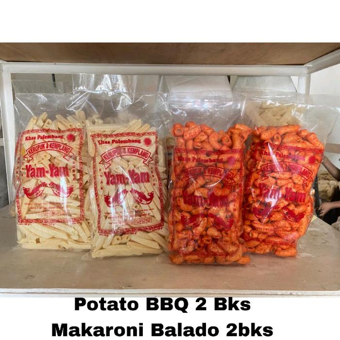 

Paket 1kg(potato bbq 2Bks&makaroni balado 2bks)