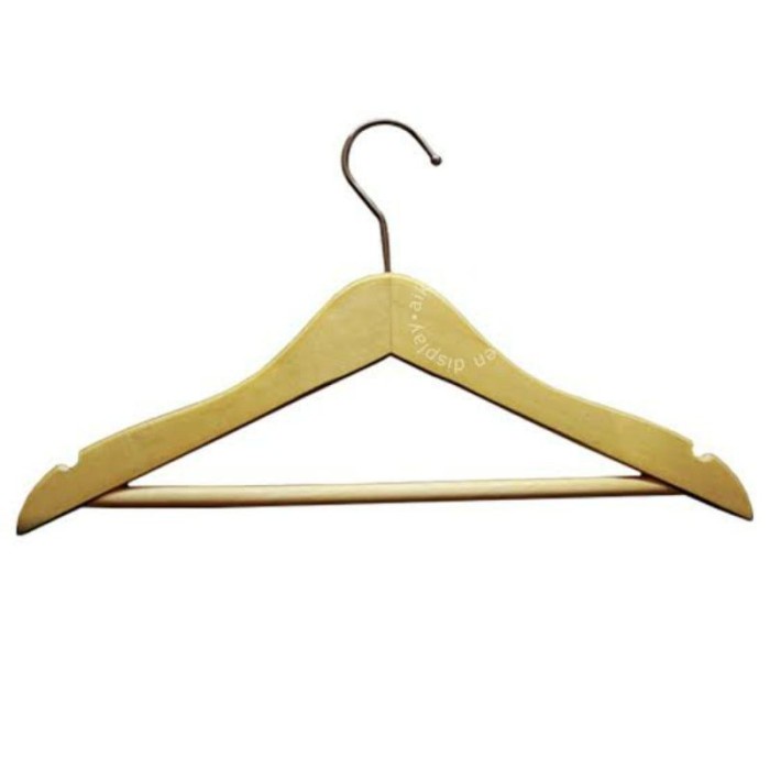 YiY- HANGER KAYU PALANGAN ANAK / HANGER PALANG KAYU ANAK / KAYU PALANG ANAK