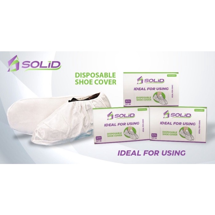 HJK Sarung Medis Penutup Sepatu SENSI Disposable Shoe Shoes Cover Isi 50