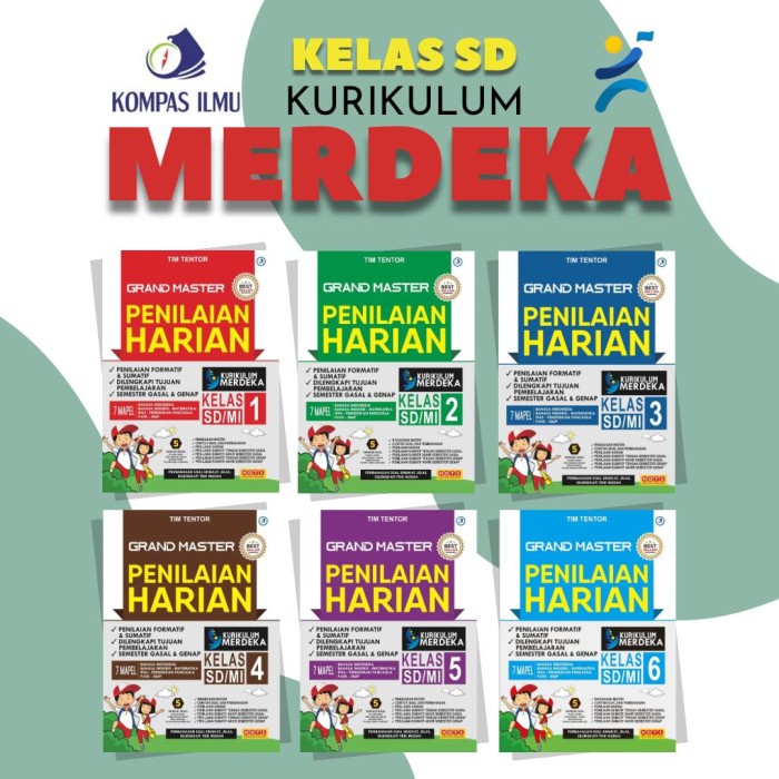 

Buku Kurikulum Merdeka Sd - Grand Master Ulangan Harian Kelas 4 Sd/Mi