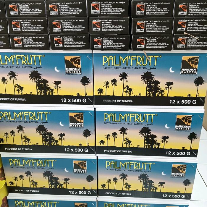 

kurma palm fruit 1 karton isi 12 pcs