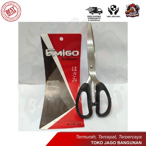 

GUNTING EMIGO SCISSORS STAINLESS STEEL EM-185