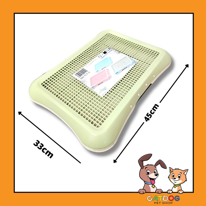 Pet Toilet Training Tray Pee Pad Noona Size S Alas Pipis Anjing