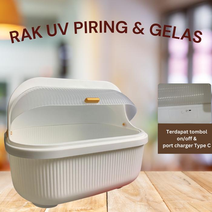 SALE TERBARU CUCI GUDANG SALE (BISA COD) HOMINDO RAK BESAR PIRING DAN GELAS TERTUTUP RAK PIRING