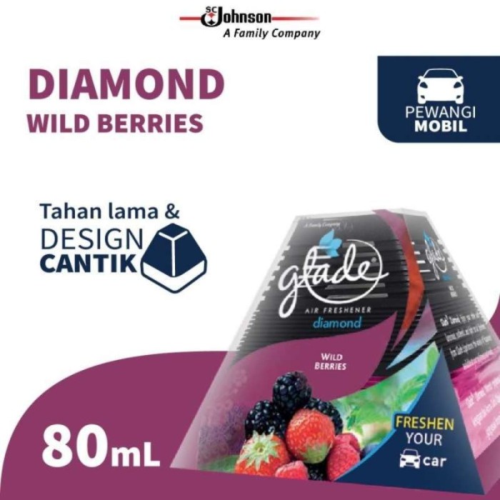 TOP" GLADE DIAMOND 80ML - PENGHARUM MOBIL
