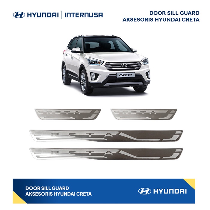 Raibowshopp DOOR SILL GUARD AKSESORIS HYUNDAI CRETA