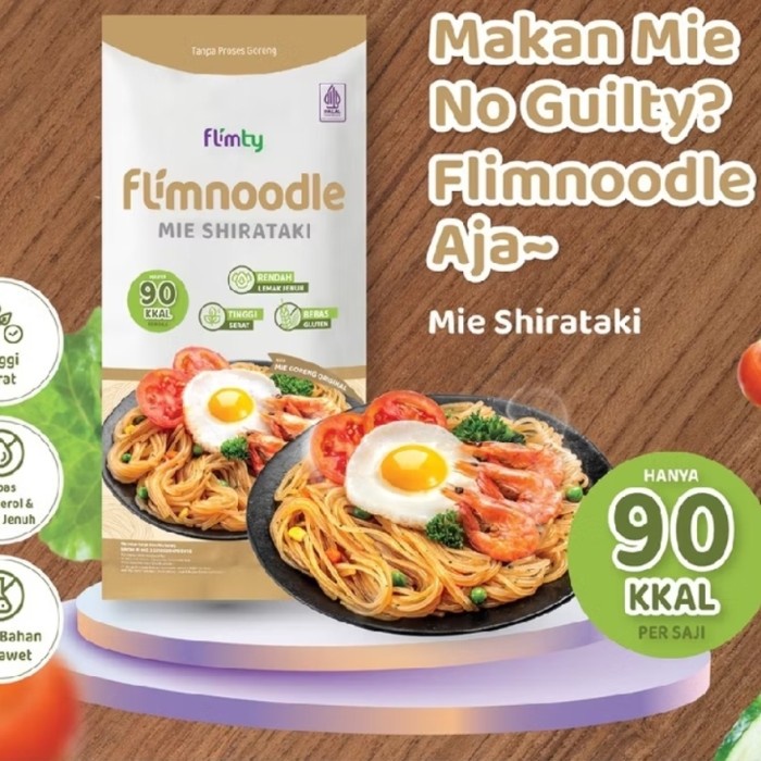 

TERBARU! flimnoodle mie shirataki low calorie diet sehat