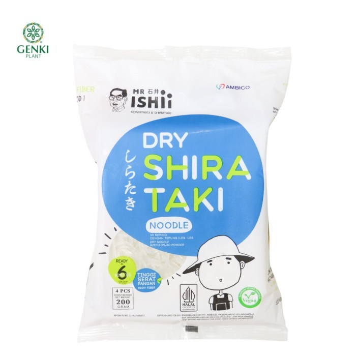 

Mie Shirataki Kering Dry Shirataki - 200 g