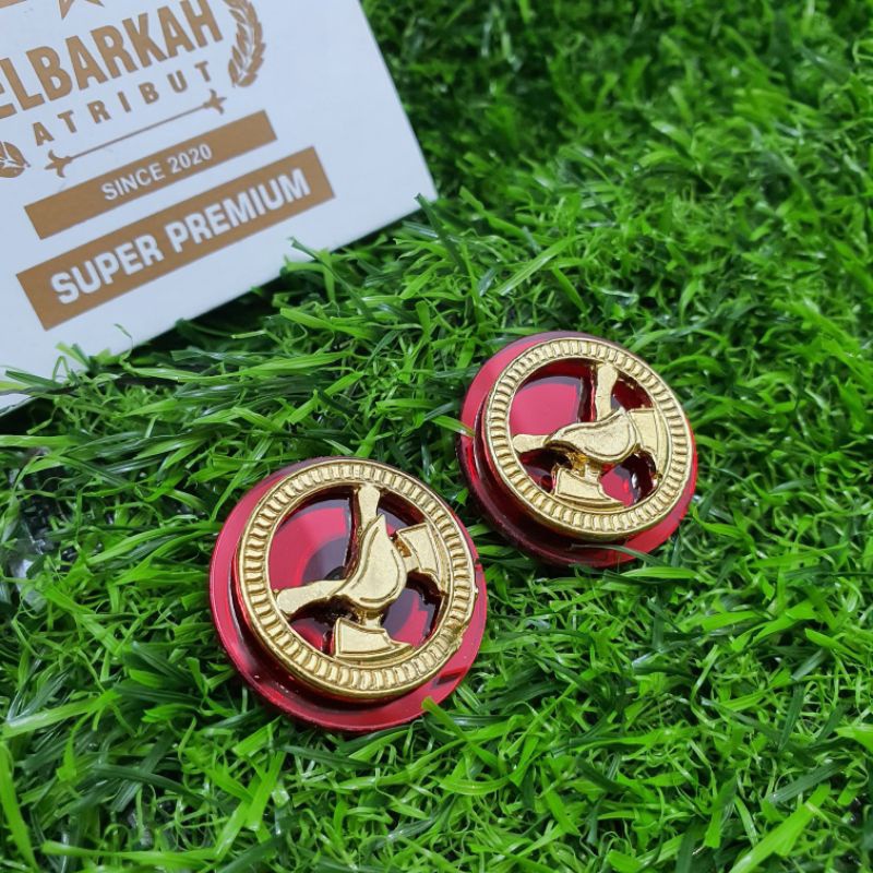 Monogram Pemadam Kebakaran Atribut Brevet DAMKAR