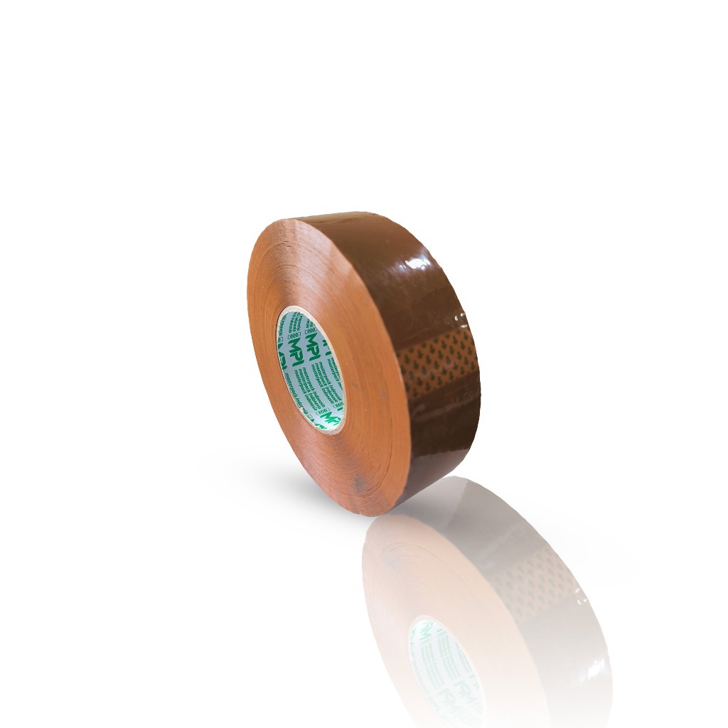 

iK! Lakban Bening - Lakban Cokelat Ekonomis 45 mm x 500 Yard Jumbo Master Pack Indonesia