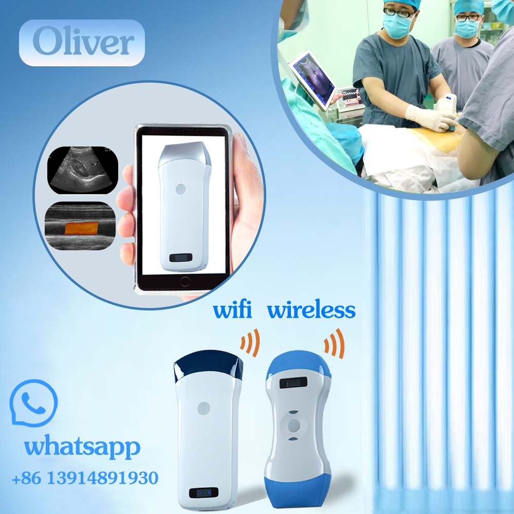 VID Wireless Ultrasound Probe  scanner  portable machine WIFI ultrasound scanner Machine support iOS