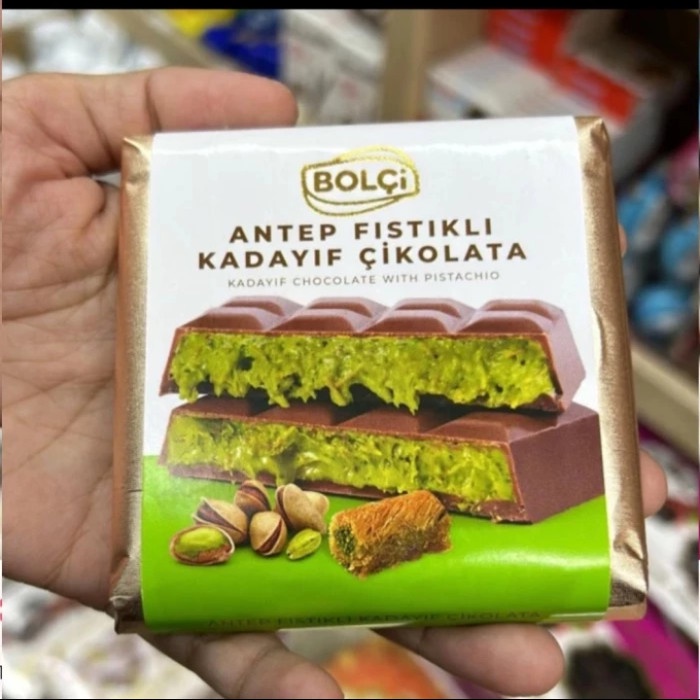 

Diskon Bolci Coklat Pistachio Kadayif Dubai Turki Coklat Dubai Viral Turki Ready