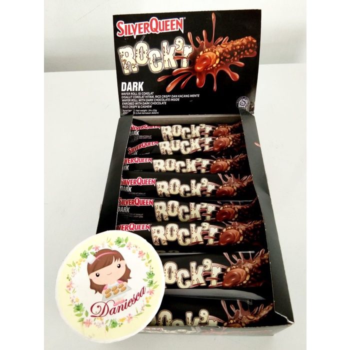 

Terbaru Sekotak 24 Pcs Coklat Silverqueen Rockr Dark Atau Milk Ready