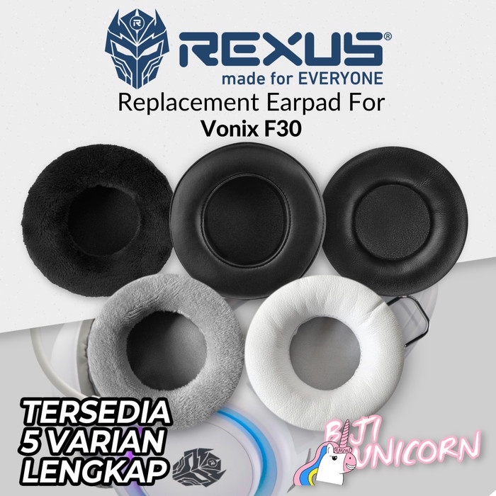 [Good] Earcup Earpad Ear Cushion Headset Gaming Rexus Vonix F30 F 30 Busa Pad