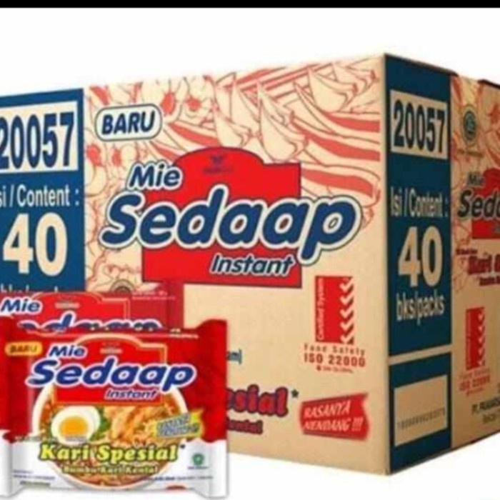 

Ready Mie Sedaap Kari Spesial 20 Bungkus