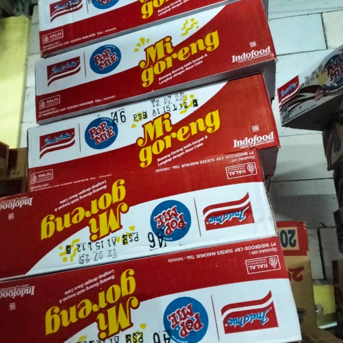 

Ready Pop Mie Mie Goreng Karton
