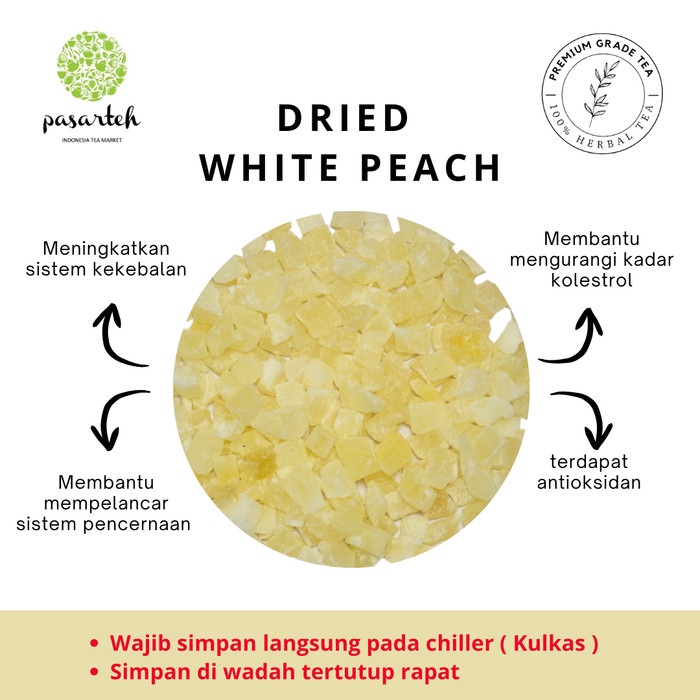 

[ pasarteh ] Dried White Peach Buah Peach Kering