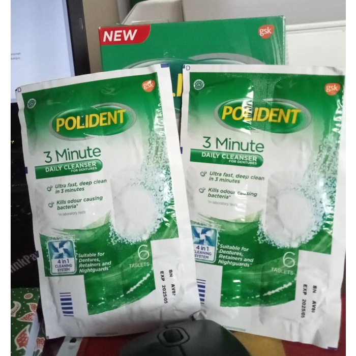 JH8 polident cleanser 30 tablet