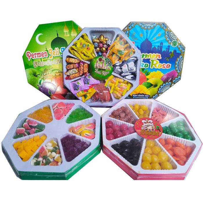 

Permen Jelly Aneka Rasa Lebaran Idul Fitri Hampers Parcel Ramadhan Manisan Imlek Pak Chen Ko Fruit