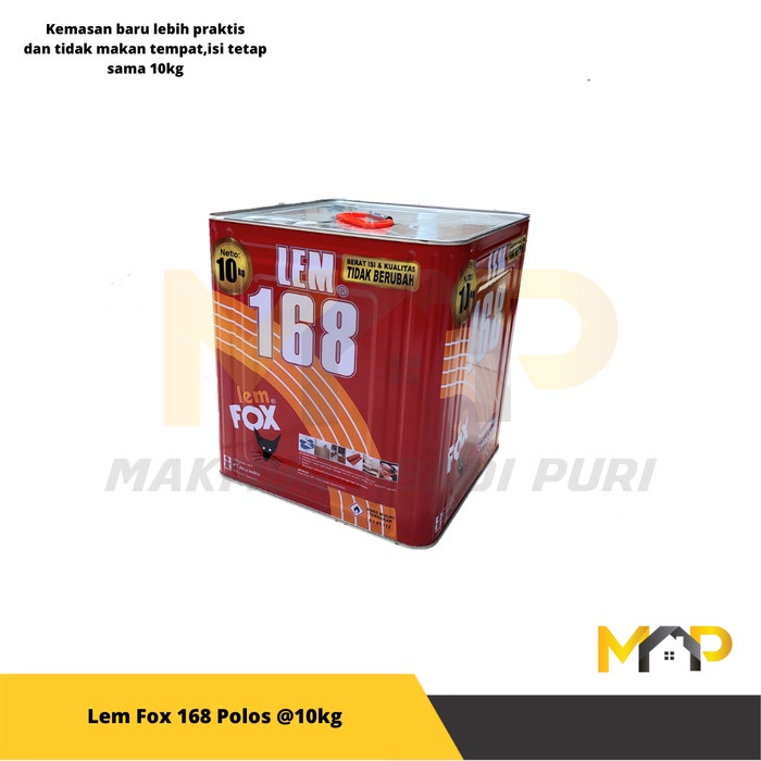 

SALE TERHOTT LEM KAYU - LEM FOX 168 POLOS @10KG - LEM KUNING SERBAGUNA READYY