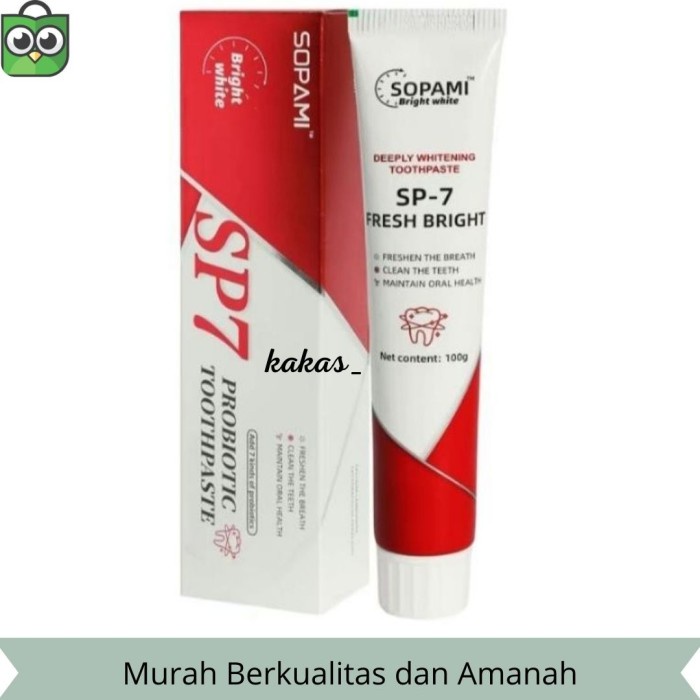 Pasta Gigi Probiotik SP-7 SOPAMI TOOTHPASTE 100g