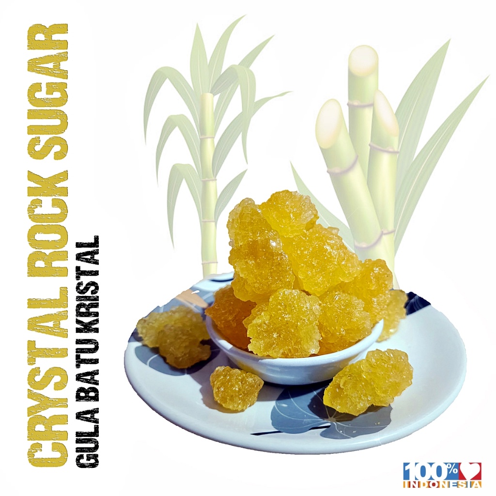 

Gula Batu Kristal Asli 1 Kg Kuning Tetesan Tebu Organik