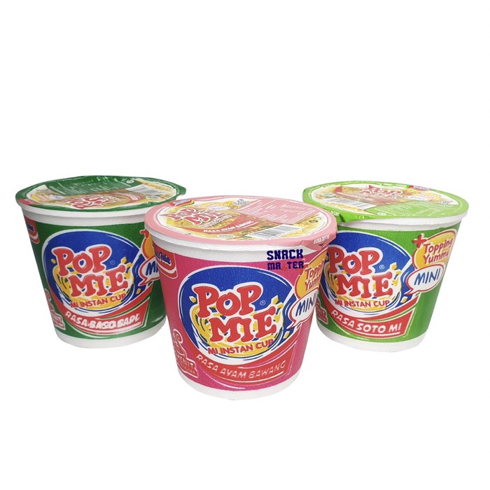 

Ready [Grosir!!] Pop Mie Mini 1 Dus Isi 24 Pcs - Indomie Nikmat Cup Mantap T