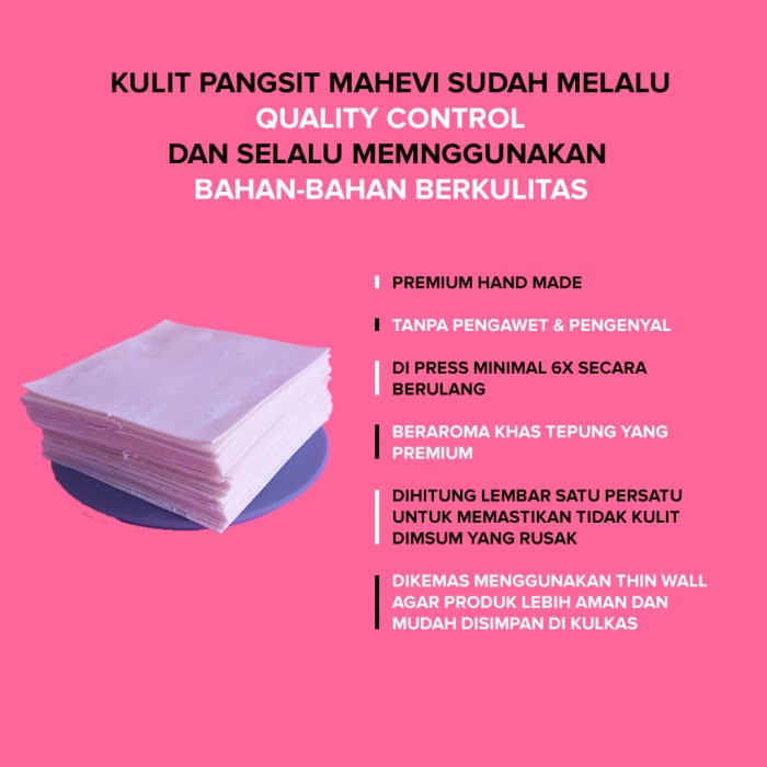 

HJK Kulit Pangsit Rebus/Goreng Premium By Mahevi Store