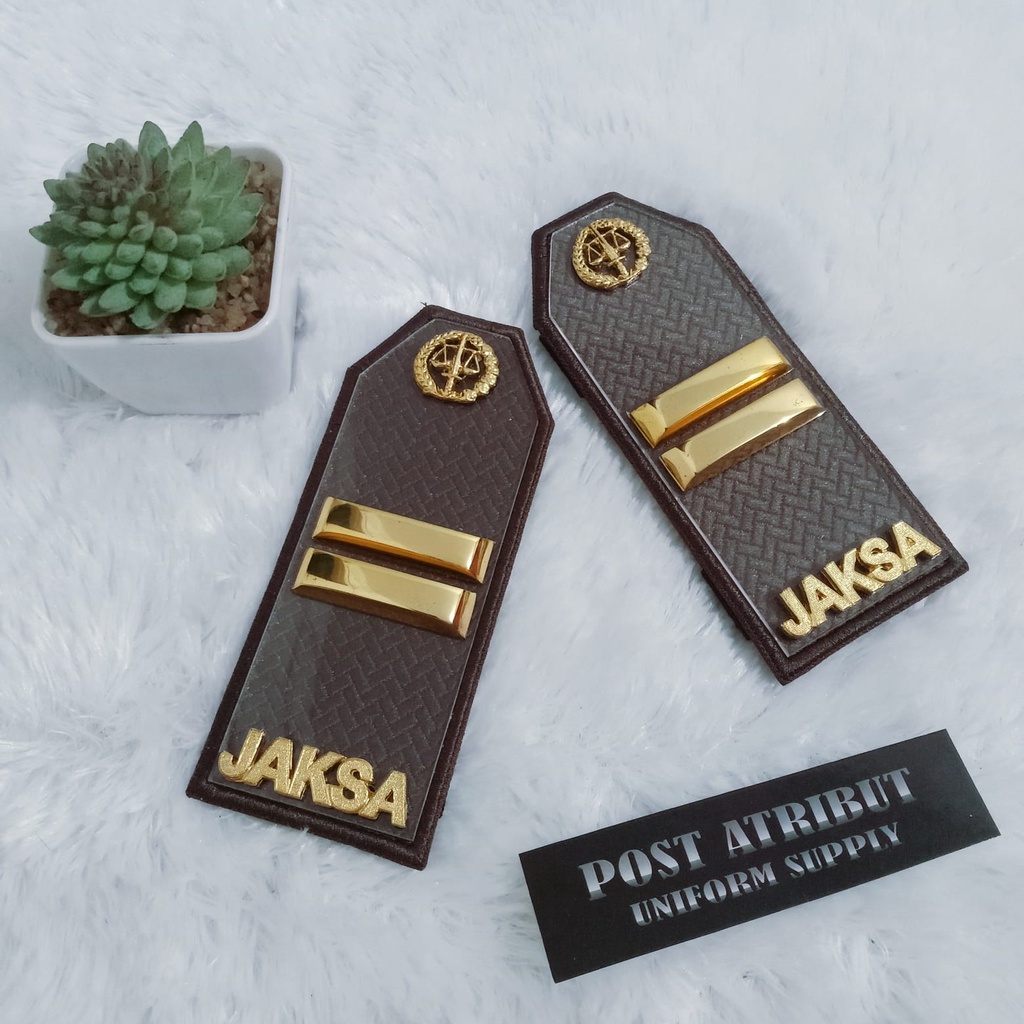 Pangkat PDU 3A-3D LOGAM JAKSA / Pangkat JAKSA Terbaru / Atribut KEJAKSAAN / Atribut JAKSA / Post
