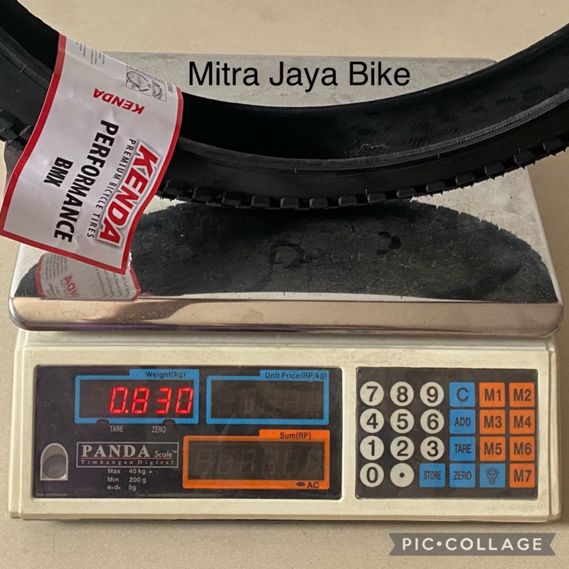 Ban Luar Kenda 20 x 2.35 Black Nylon Ban Luar Sepeda Bmx Murah