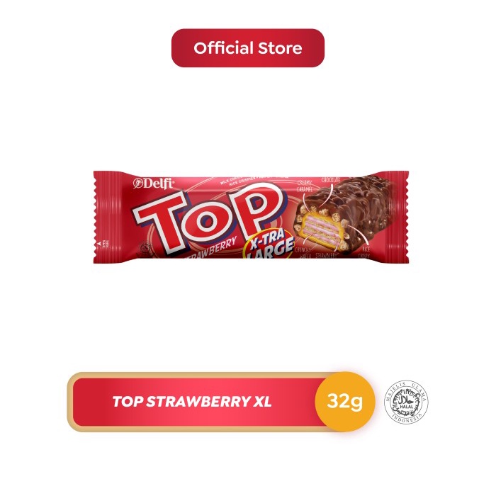 

Diskon Delfi Top Strawberry 32 G ( 24 Pcs / Box ) Ready