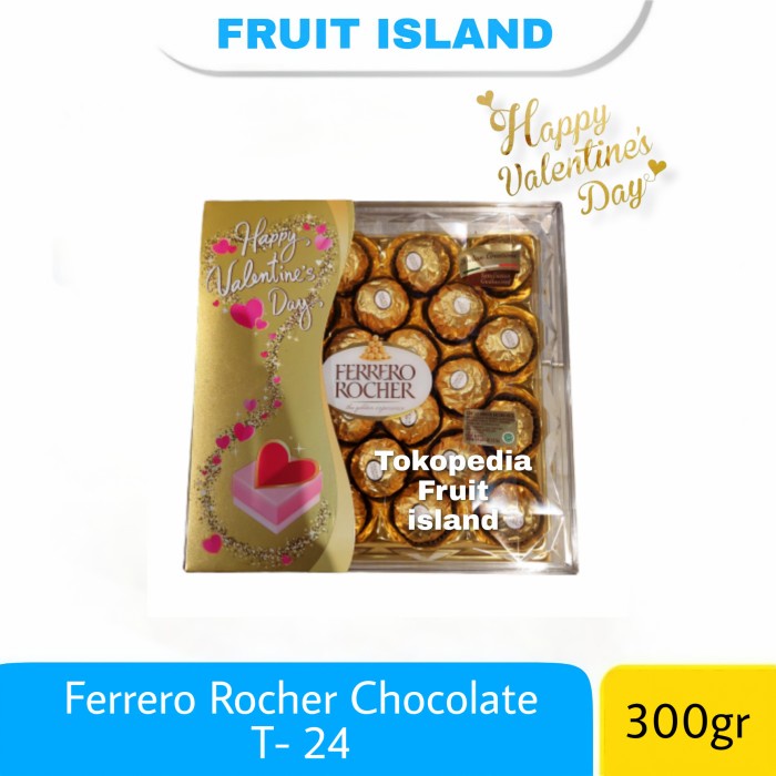 

Diskon Ferrero Rocher T24 Cokelat 300Gr Ready