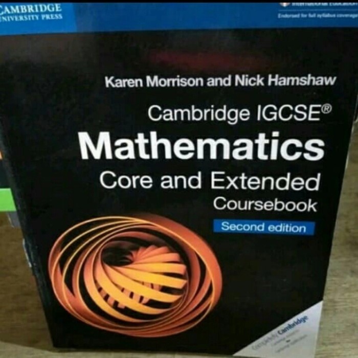 Cambridge Igcse Mathematics Core And Extended Coursebook