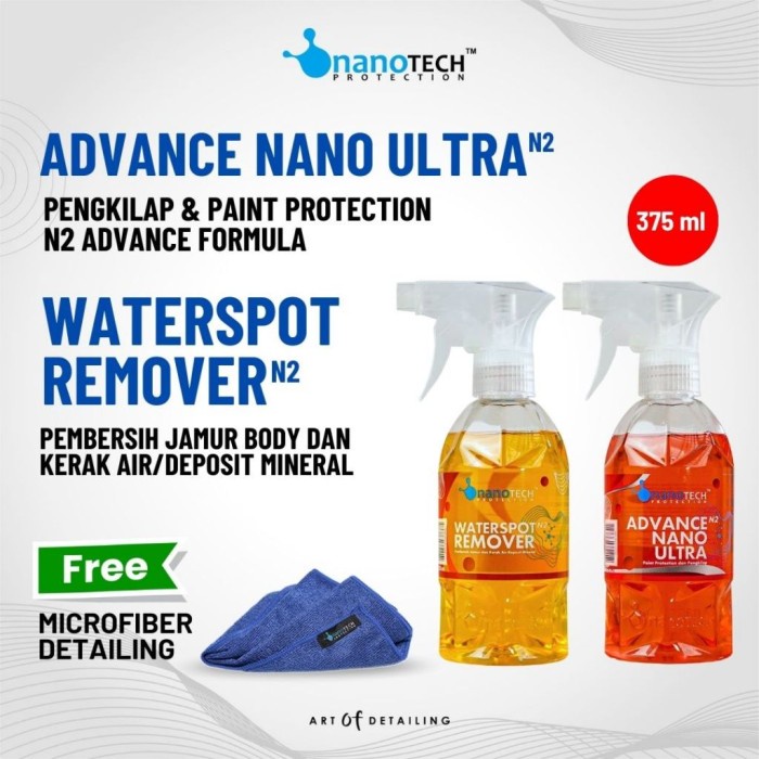 Promo Paket Pembersih Jamur Body Dan Pengkilap Cat Protection Nanotech Ready