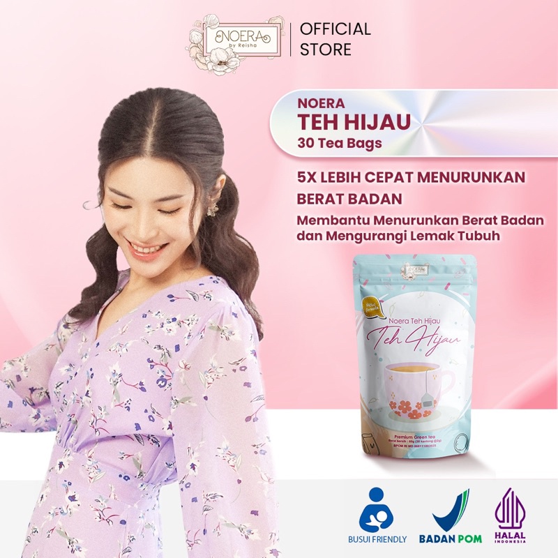 

( PROMO ) Noera Slimming Tea Noera Teh Hijau Noera Detox Tea Suplemen Diet Pelangsing Herbal Noera