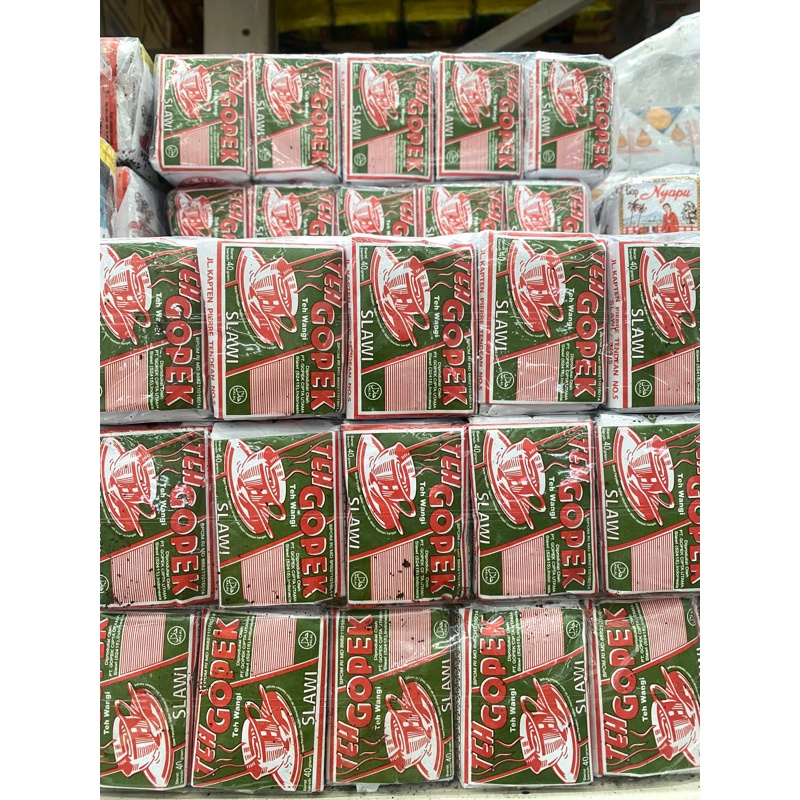 

( PROMO ) Teh Tubruk merek Gopek 1 Slop isi 10 teh 40 gram BEST SELLER