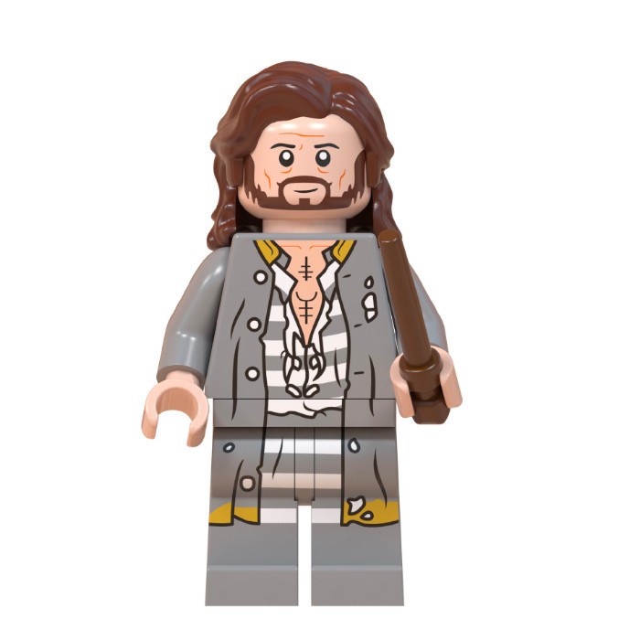 Harry Potter Sirius Black Prisoner of Azkaban Action Figure Mini Brick