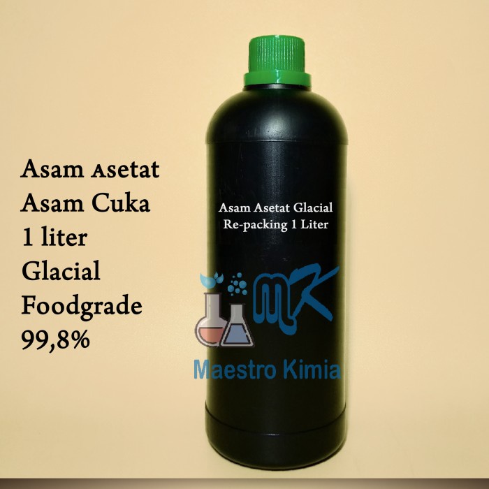 

HJK Asam Cuka / Cuka Glasial / Cuka Makan foodgrade 99,8 %