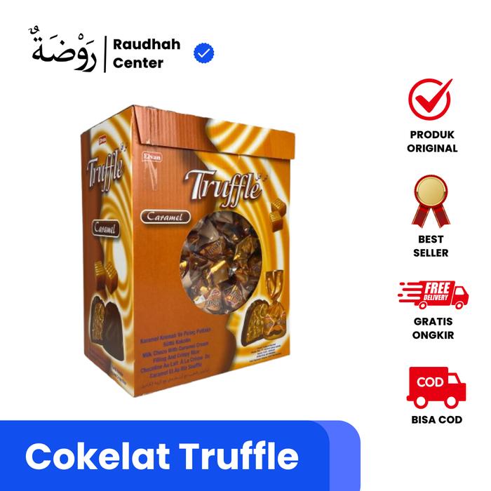 

Coklat Elvan Truffle Rasa Karamel 500 gram Oleh2 Haji dan Umroh - Chocolate - Food