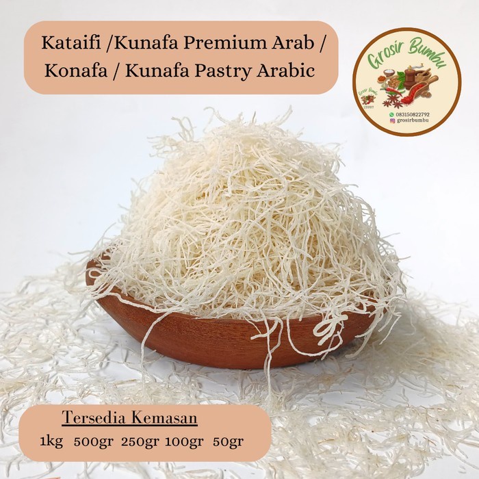 

Kataifi 250gr /Kunafa Premium Arab / Konafa / Kunafa Pastry Arabic