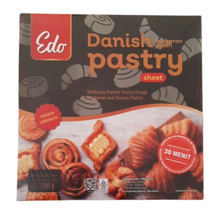 

Edo danish pastry sheet 750 gr