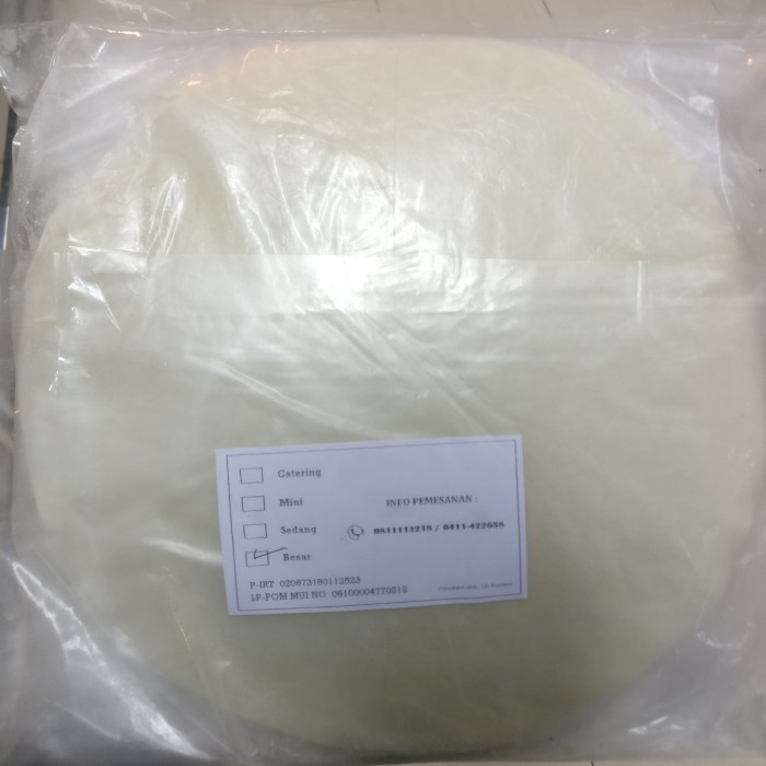 

KULIT KEBAB TORTILLA BESAR 20 pcs