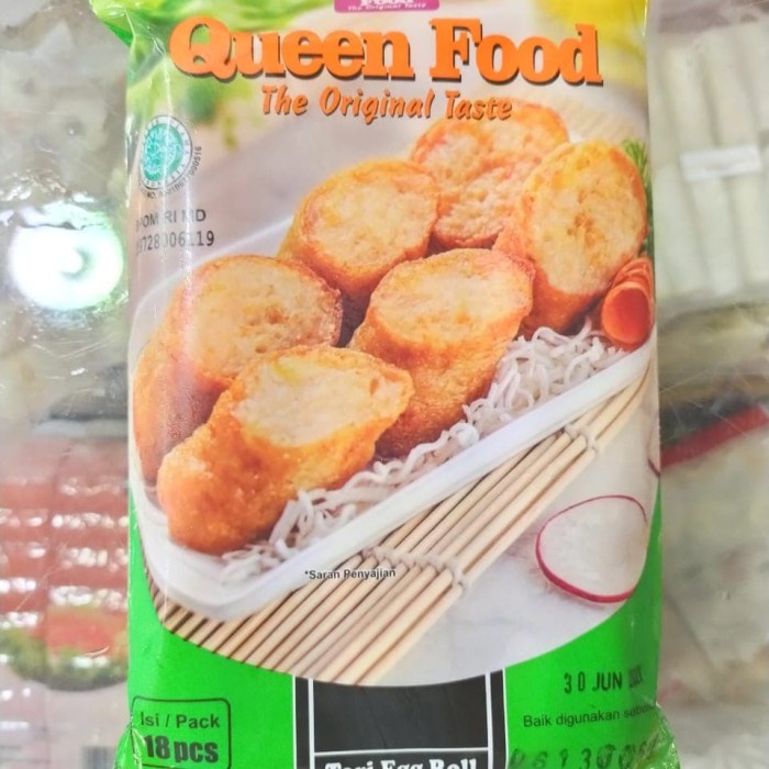 

HJK QUEENFOOD Tori Egg Roll isi 18 pcs