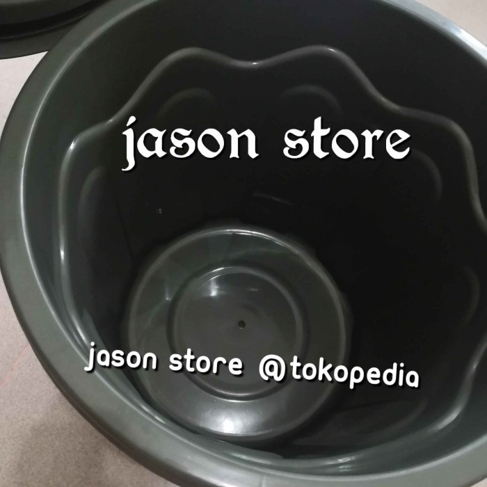 New Ember abu 30 liter (ada tutup)/Ember air 30 liter/Ember plastik Berkualitas