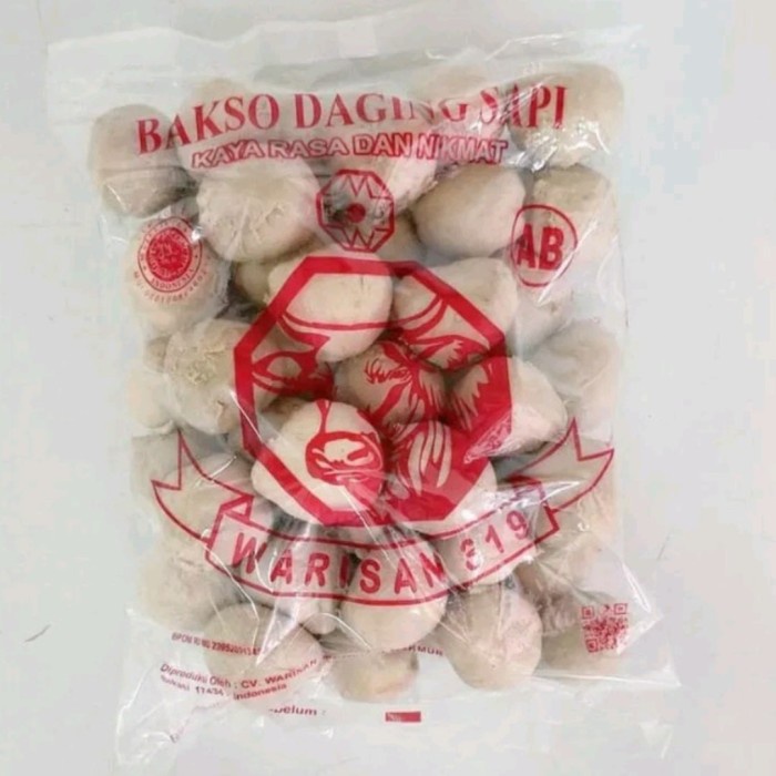 

HJK Bakso Warisan 319 AB Isi 50