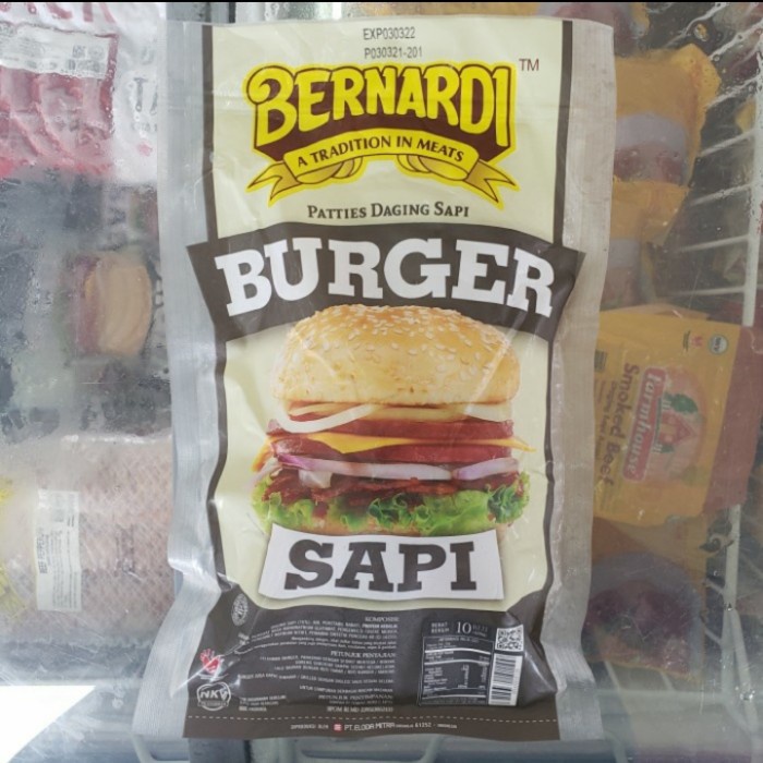 

HJK Bernardi Burger Sapi 10 BJ VC