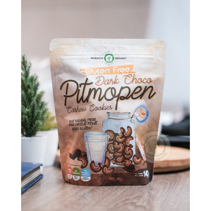 

HJK GLUTEN FREE DARK CHOCO PITMOPEN CASHEW COOKIES 140GR