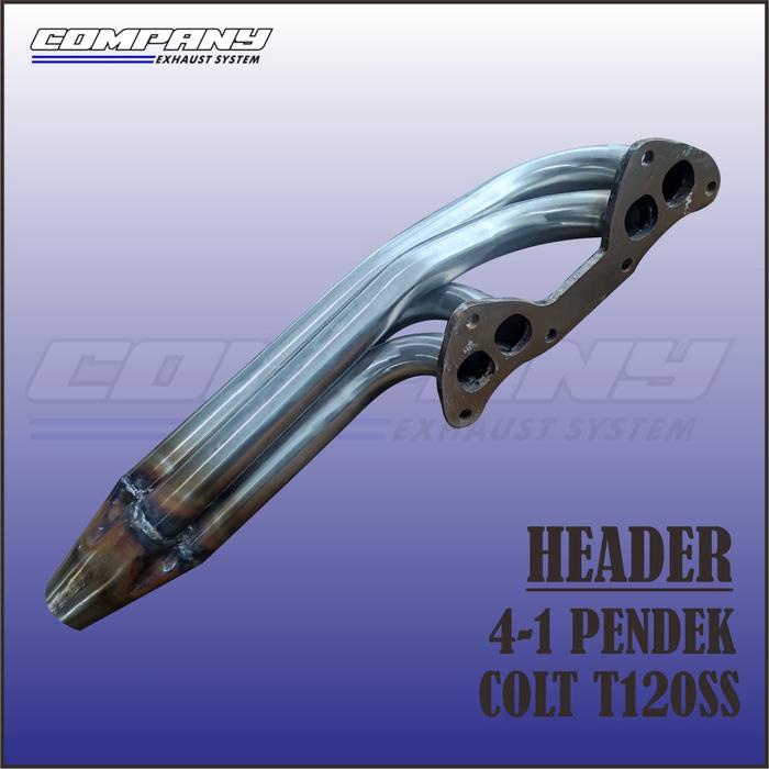 Promo Terbatas Knalpot Mobil Header 4-1 Mitsubishi Colt T120Ss Original Company_Exhaust Aman