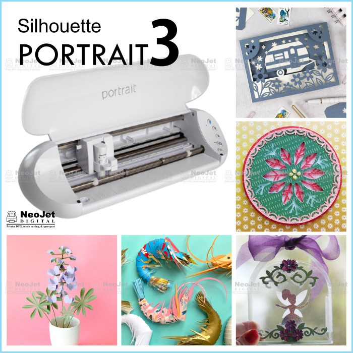 Sale Terbatas Mesin Cutting Stiker Mini Portrait 3 Sticker Cutting Contour Cut Aman